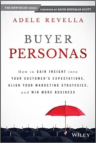 Obálka knihy Buyer Personas od Adele Revella